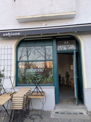 Outside of Oshione at Oshione in Berlin