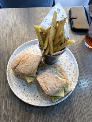 Vegan Ciabatta   at Ta' Ċetta Brasserie in Ir-rabat Ghawdex