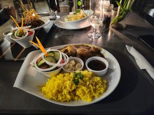 Malay curry at De See Kat in Paternoster