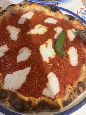 Vegan mozzarella pizza  at Pizzium  in Seregno