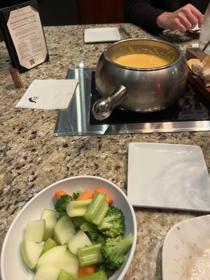 Vegan cheese  at The Melting Pot in Jacksonville