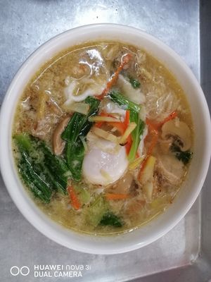 Mee Sua with Eggs at Bao Bao Ais Kacang 2 宝宝红豆冰2 in Kuching
