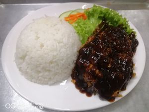 Black Pepper Veg Chkn Chop at Bao Bao Ais Kacang 2 宝宝红豆冰2 in Kuching
