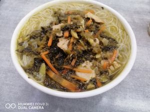 Zao Cai Bee Hoon Soup at Bao Bao Ais Kacang 2 宝宝红豆冰2 in Kuching