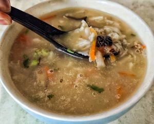 鼎邊胡 only in sarawak, must try, very flavourful at Bao Bao Ais Kacang 2 宝宝红豆冰2 in Kuching