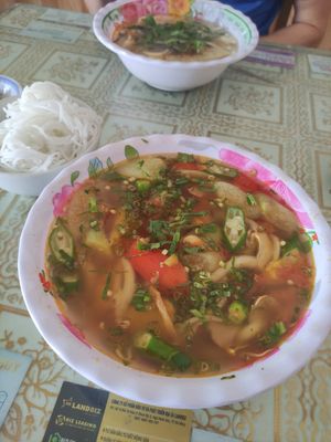 Sweet and sour soup at Loving Hut - Bien Tinh Thuong in Da Nang