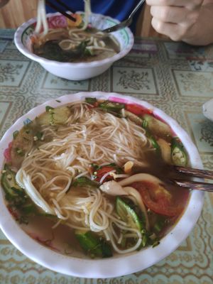 Sweet and sour soup at Loving Hut - Bien Tinh Thuong in Da Nang