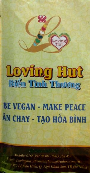 contact information at Loving Hut - Bien Tinh Thuong in Da Nang