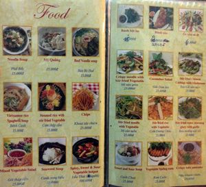 menu Dec 2017 - hotpot is for 4 persons (100k) at Loving Hut - Bien Tinh Thuong in Da Nang