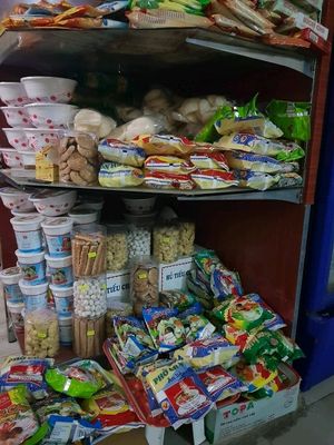 instant noodles at Loving Hut - Bien Tinh Thuong in Da Nang