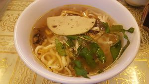 Bánh canh 18.000 VND at Loving Hut - Bien Tinh Thuong in Da Nang