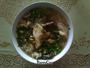 Pho (noodle soup) at Loving Hut - Bien Tinh Thuong in Da Nang