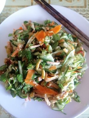 Cucumber salad (35k) at Loving Hut - Bien Tinh Thuong in Da Nang