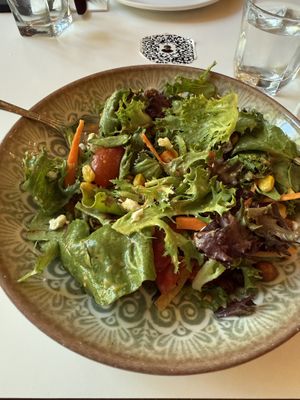 Anatoli summer salad  at The Greek - Gastown in Vancouver