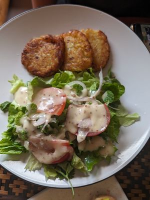 Rosti at Grasshopper Cafe in Luang Prabang
