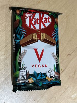 Vegan Kit Kat   at The Cake Bar in Denver