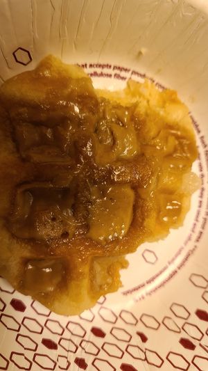 Maple glazed waffle at The Cake Bar in Denver