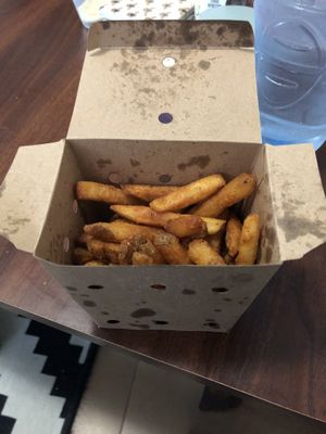Seasoned fries  at Zaroob  in Abu Dhabi