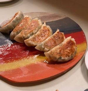 gyoza at WILL YOU CURRY ME? in Fukuoka