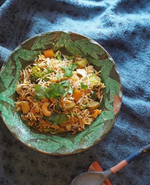 biryani at WILL YOU CURRY ME? in Fukuoka