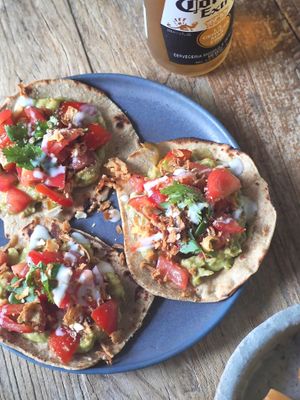 tacos at WILL YOU CURRY ME? in Fukuoka