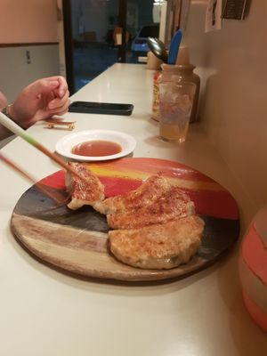 Fried Gyoza at WILL YOU CURRY ME? in Fukuoka