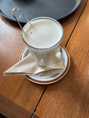 Oat chai  at Farine in Oslo