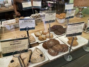 Bakery counter  at Flying Apron - West Seattle in Seattle