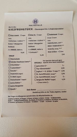  at Haltestulle in Bielefeld