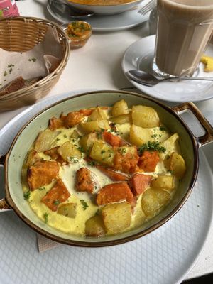 veganer auflauf   at Haltestulle in Bielefeld