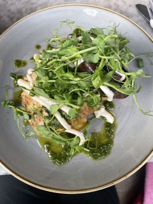 Vegan hash stack   at Drift  in York