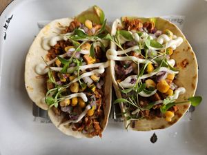 Jackfruit tacos at Drift  in York