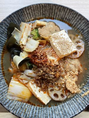 Vegan Malatang 15€ pick your own ingredients pay by weight   at Bowl Maker Society in Cologne