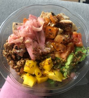 Poke bowl  at Poke and Co  in Abu Dhabi