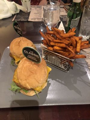 Double vegan burger!   at Cooper's Bar and Restaurant in Abu Dhabi
