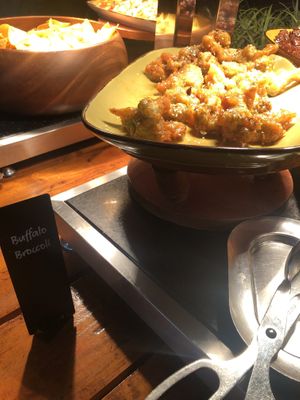 Buffalo Broccoli   at Cooper's Bar and Restaurant in Abu Dhabi