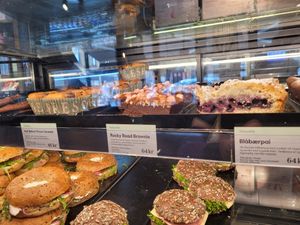 Selection of sweet cakes/bites at Espresso House - Nordre Gate in Oslo