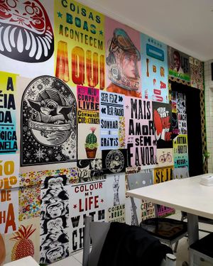 Upstairs at Prime Dog - Vila Mariana in Sao Paulo