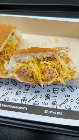 Monte seu hot dog vegano at Prime Dog - Vila Mariana in Sao Paulo