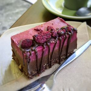 raspberry silk at Kunara Organic Natural Food Store and Cafe in Sunshine Coast