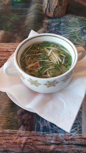 Groentesoep at Mondani in Lochem