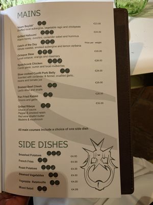   at The Medina Restaurant in Mdina