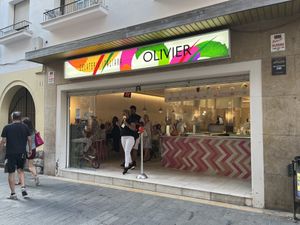   at Gelateria Italiana Olivier in Sitges