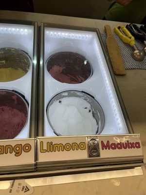   at Gelateria Italiana Olivier in Sitges