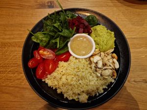 Vegan bowl at Lord Jack in Rzeszow