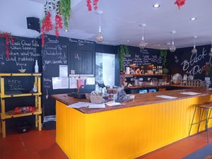 Inside at Black Pearl Creole Kitchen in Gairloch