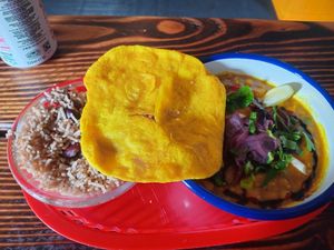 Yummy at Black Pearl Creole Kitchen in Gairloch