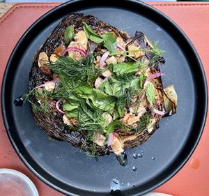 Caramelized cabbage  at Zou Zou's in New York City