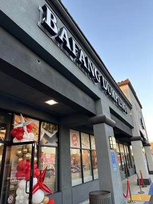 Restaurant Signage  at Bafang Dumpling in Gardena