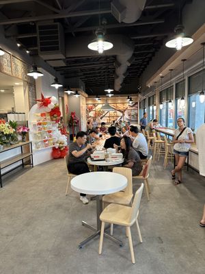 Indoor Seating  at Bafang Dumpling in Gardena